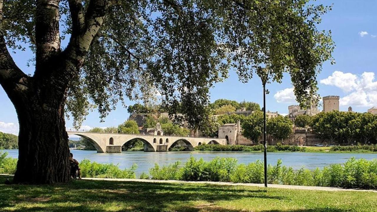 Appart Villa Magnolia Villeneuve Les Avignon - Provence ภายนอก รูปภาพ